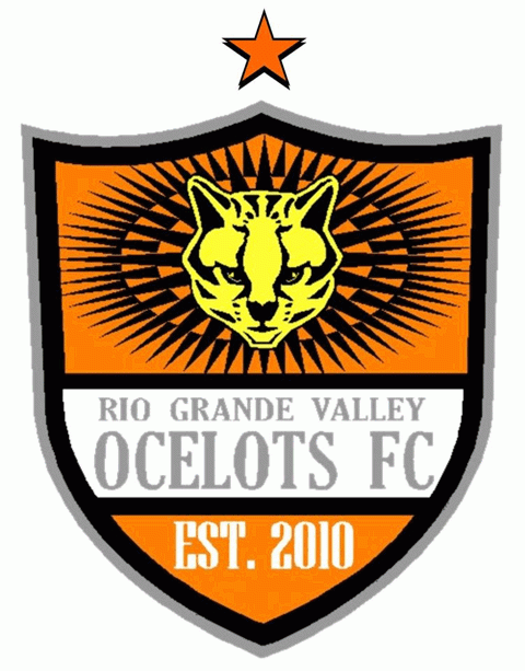 rio grande valley ocelots fc 2010-pres primary logo t shirt iron on transfers